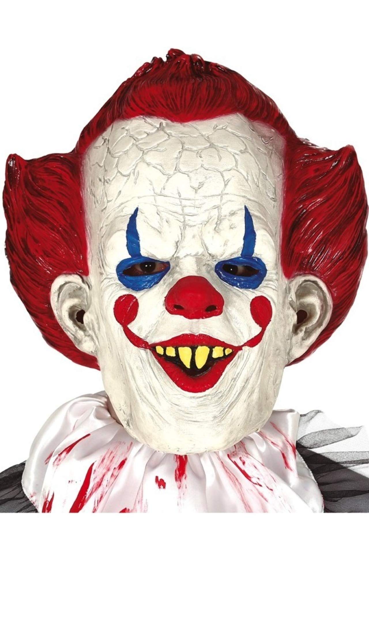 FIESTAS GUIRCA Latex Eyeless Zombie Horror Mask