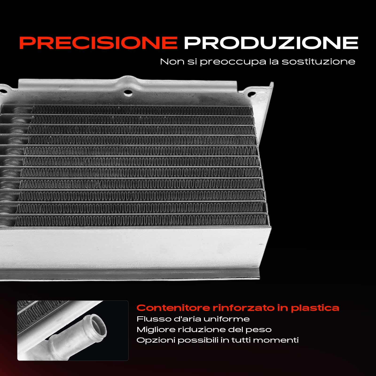 Frankberg Intercooler Benzina Compatibile con Golf VI 5K1 1.2L Golf Plus 521 5M1 1.2L Yeti 5L 1.2L Fabia II 542 1.2L Polo 6C1 6R1 1.2L Replace# 4305
