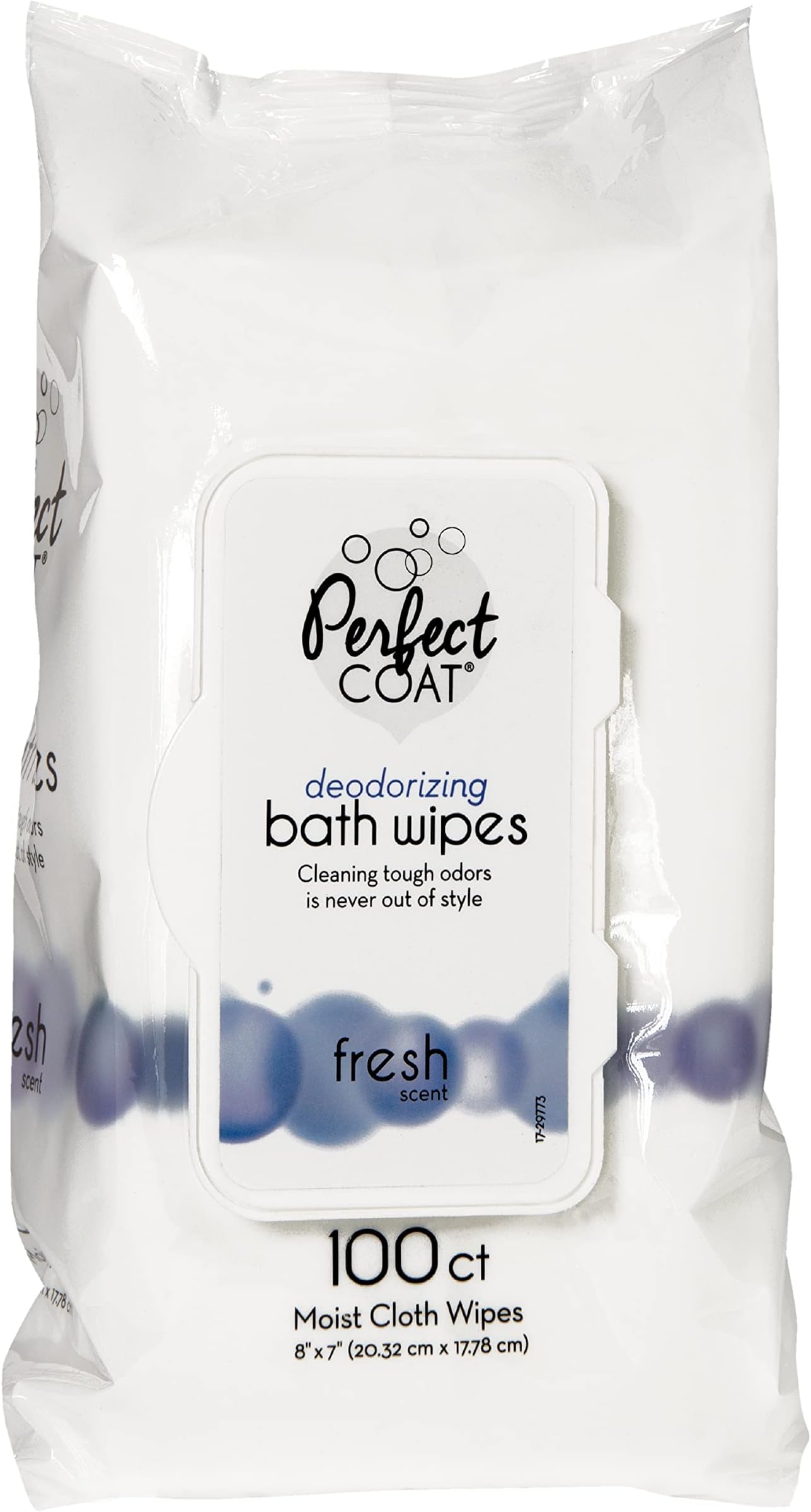 Perfect Coat Deodorizing Bath Wipes for Dogs, 100-Count (J7141TL)