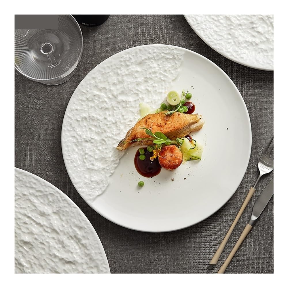 Talerze obiadowe, Talerz ceramiczny do steków w stylu western do restauracji i domu Zestaw obiadowy(S)