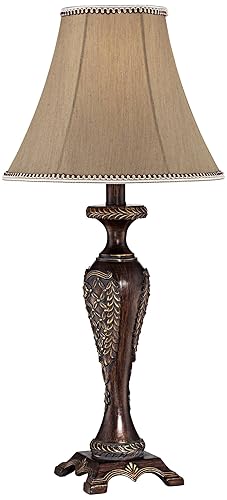 Regency Hill Hanna Traditional Accent Table Lamp 23.5" High Dark