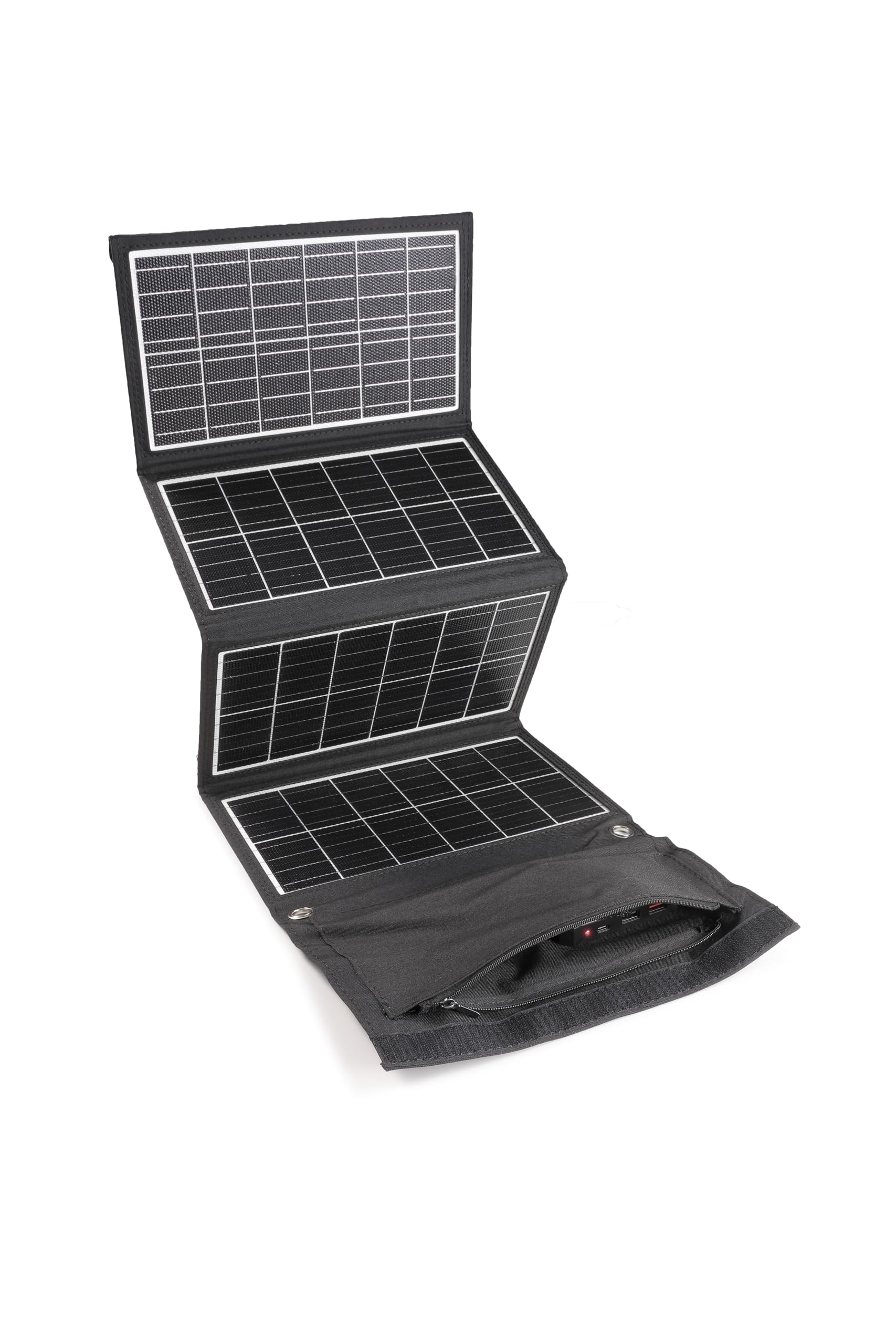 Kit de Emergencia Plus para apagones con Panel Solar 30W, Power Bank 20000mAh, Cocina de Gas con 4 Cartuchos, Radio de Emergencia, 3 Linternas LED, Botiquín y Mantas