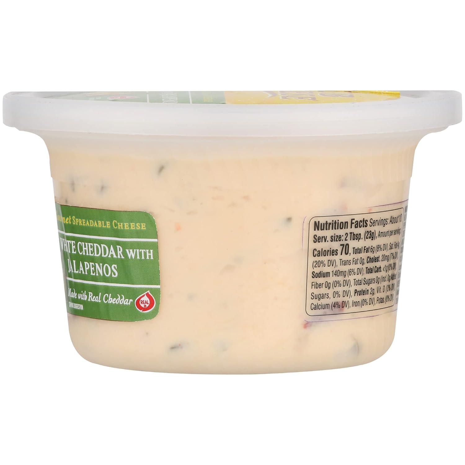 Buy Pub Cheese, White Cheddar with Jalapeno Spread, 8 oz Online in India. B07QCVXJHS