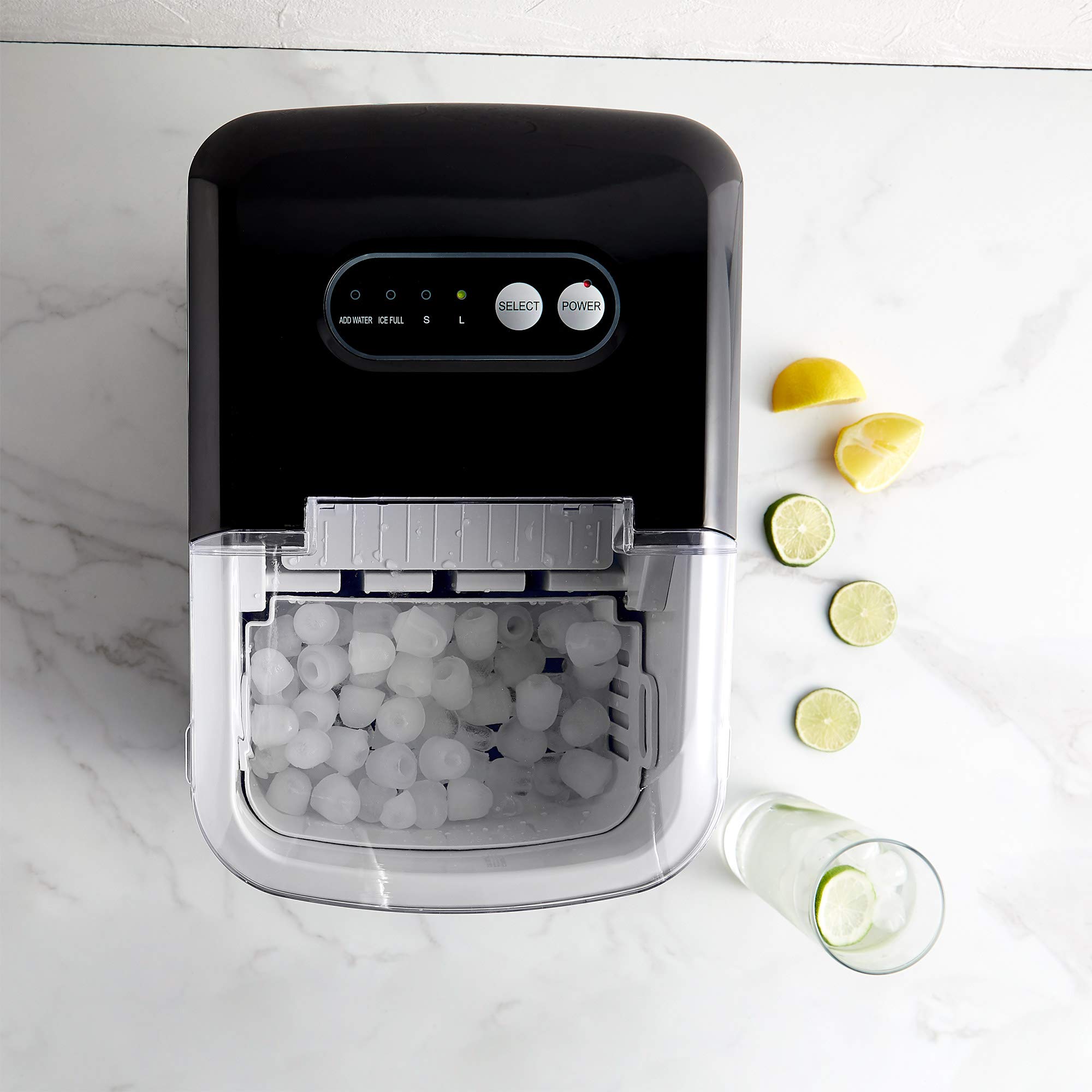 Buy VonShef Ice Maker Machine, 72g of Ice Cubes in 10 Mins 12kg in 24