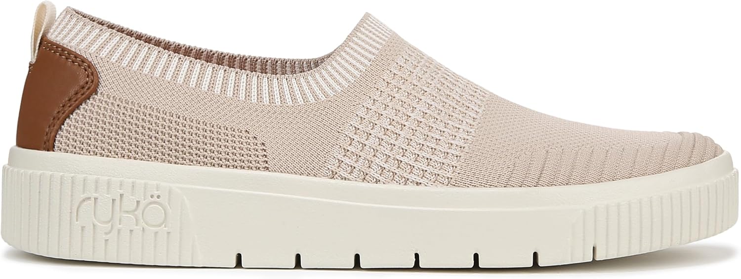 Ryka Women's Vista Slip on 8.5 Wide Terra Taupe image 5 of 8 B0DNG94ZS3