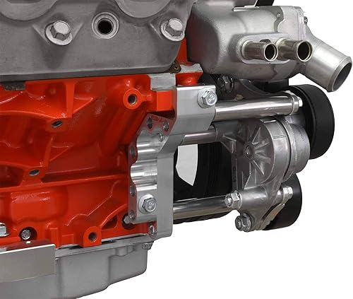 Miniatura 8 de ICT Billet LS - Kit tensor de correa  Montaje bajo para lado del pasajero compatible con LS Chevy Truck y Camaro SS LS3 Balancers LQ4 LQ9 L33 LR4