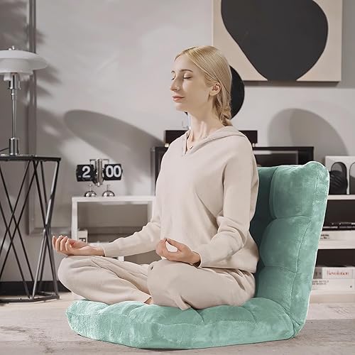 Miniatura 96 de Giantex - Sofá plegable que se convierte en cama, para videojuegos, descansar, sentarse, ajustable, reclinable Púrpura,Rosado,Negro