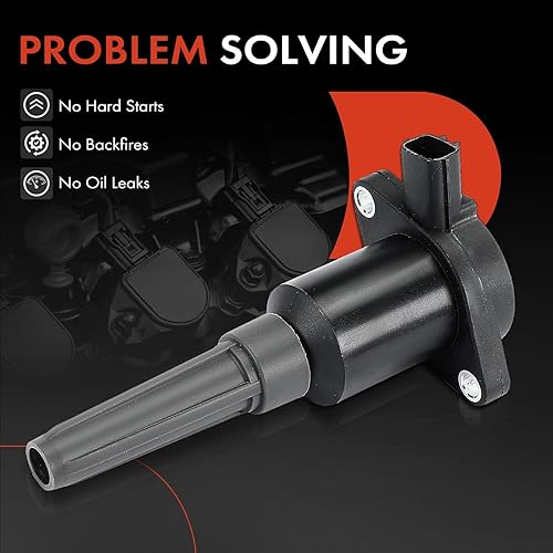 Miniatura 7 de A-Premium Paquete de bobinas de encendido del motor compatible con Jaguar Vanden Plas XJ6 XJR 1995-1997, XJS 1995-1996, L6 4.0L