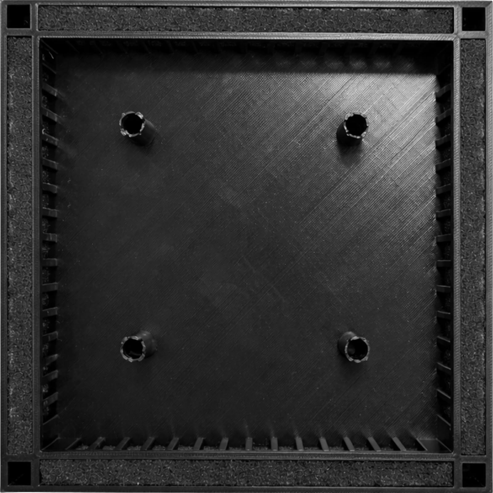 MKK Wentylator do pomieszczeń mieszkalnych, Ø 110 mm, wymienny filtr łazienkowy, wentylator wyciągowy, do łazienki, WC, kuchni, montaż ścienny (czarny, Ø 110 mm, standardowy – turbo)