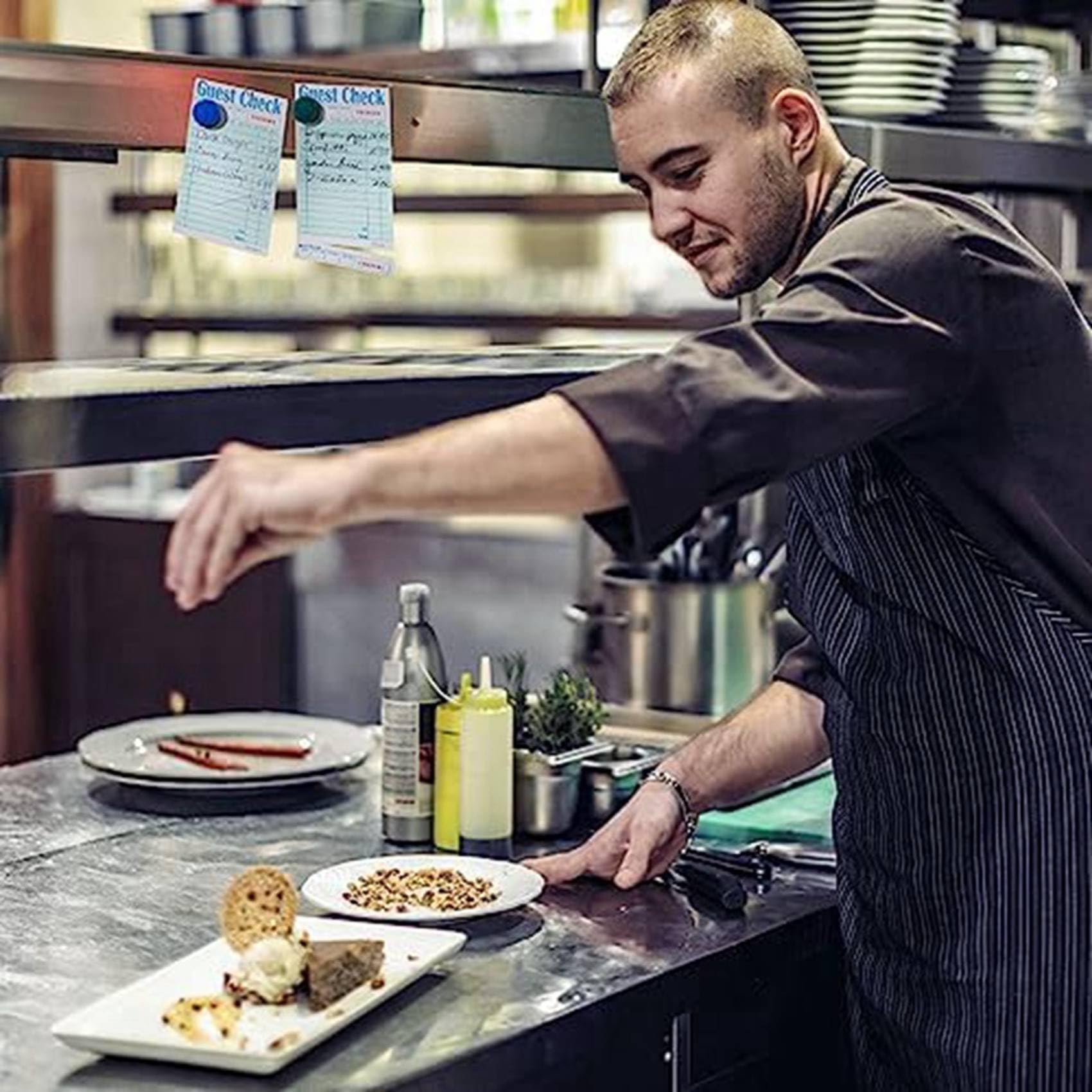 Książka czekowa dla gości, 40 ., notes serwerowy, akcesoria kelnerskie bloki okablowania, bloki do zamówień na artykuły restauracyjne, łącznie 2000