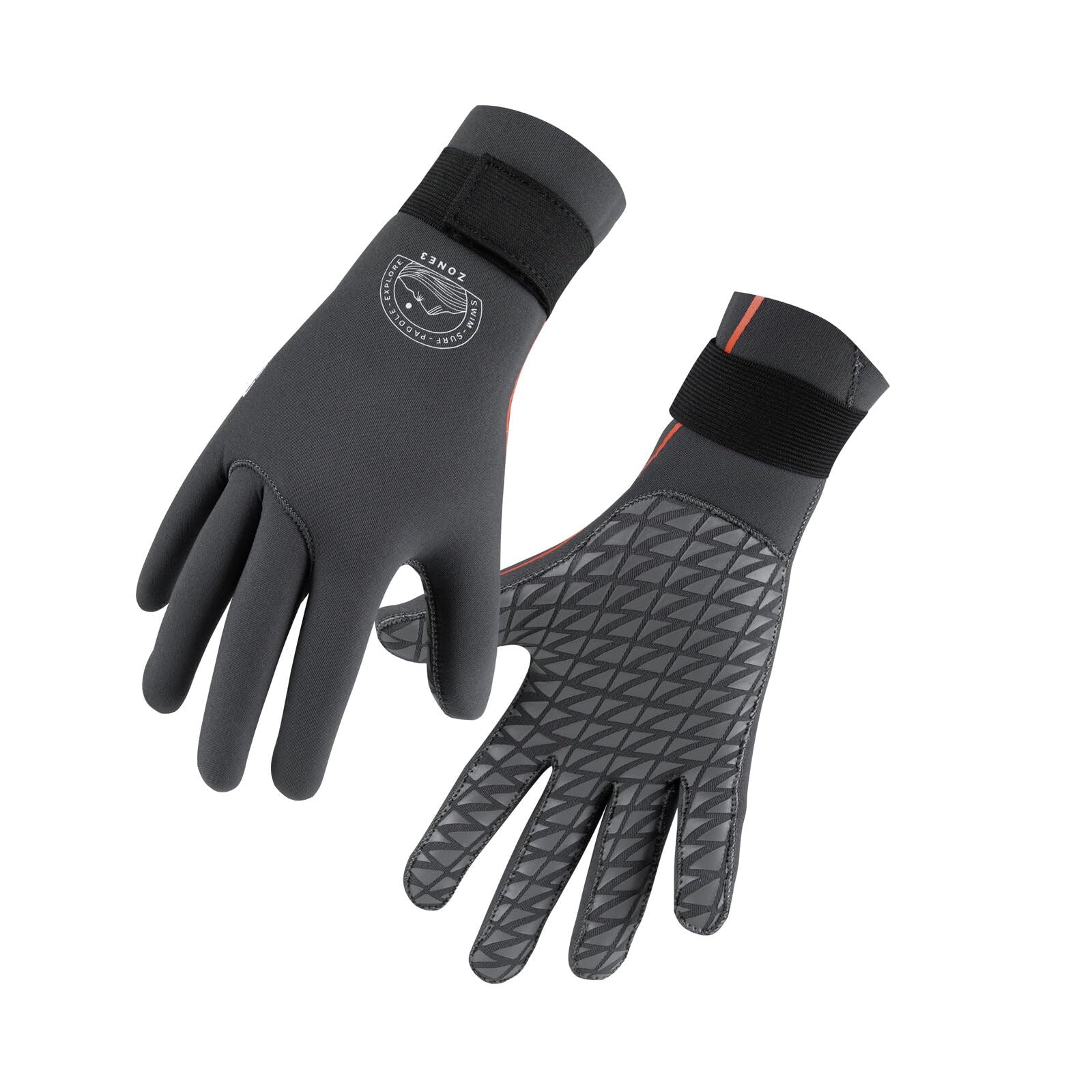 ZONE3 Active-Flex Neoprene Swim Gloves For Swimming, Surfing, Paddle Sports