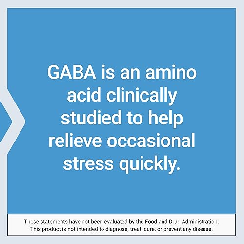 Miniatura 6 de Life Extension GABA, apoyo al estrés, suplemento GABA, apoyo del estado de ánimo, sueño, relajación, sin gluten, sin OMG, vegetariano, 60 cápsulas