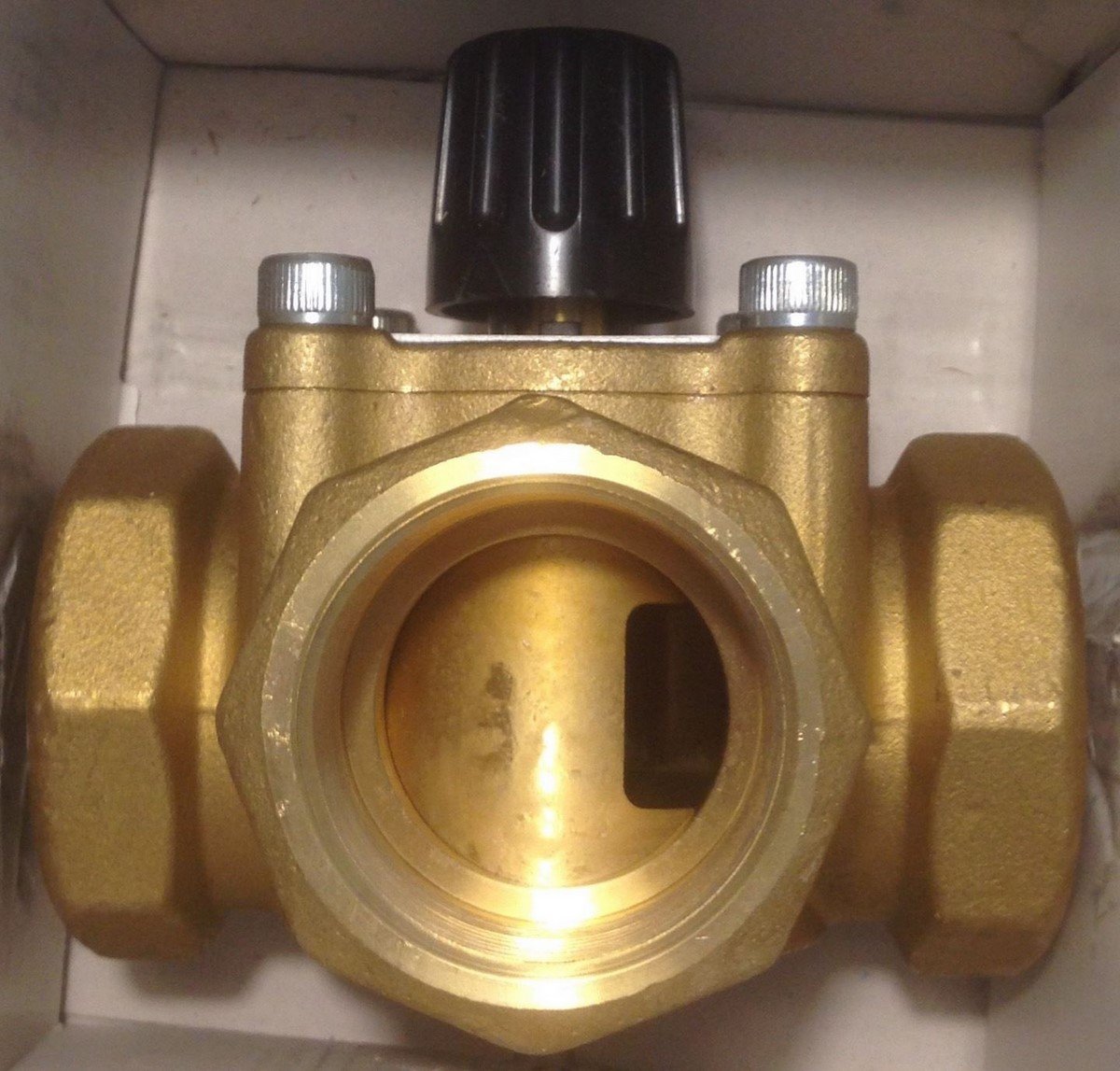ElestaH3MG40 - Brass Threaded Sector 3-Way Valves PN10