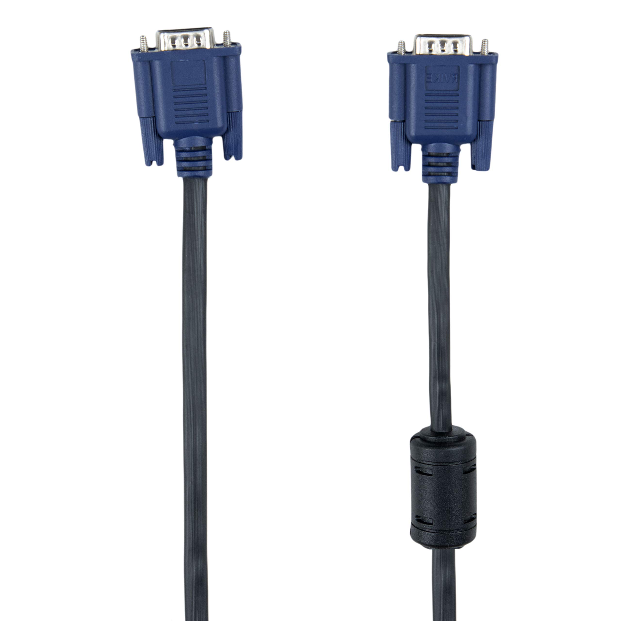 Rvike VGA Black Cable Connectors 2.7 Meter 9 Feet Supports PC Monitor LCD LED Plasma Projector TFT and Display Devices. (B07Q2XQVJD) Amazon Price History, Amazon Price Tracker