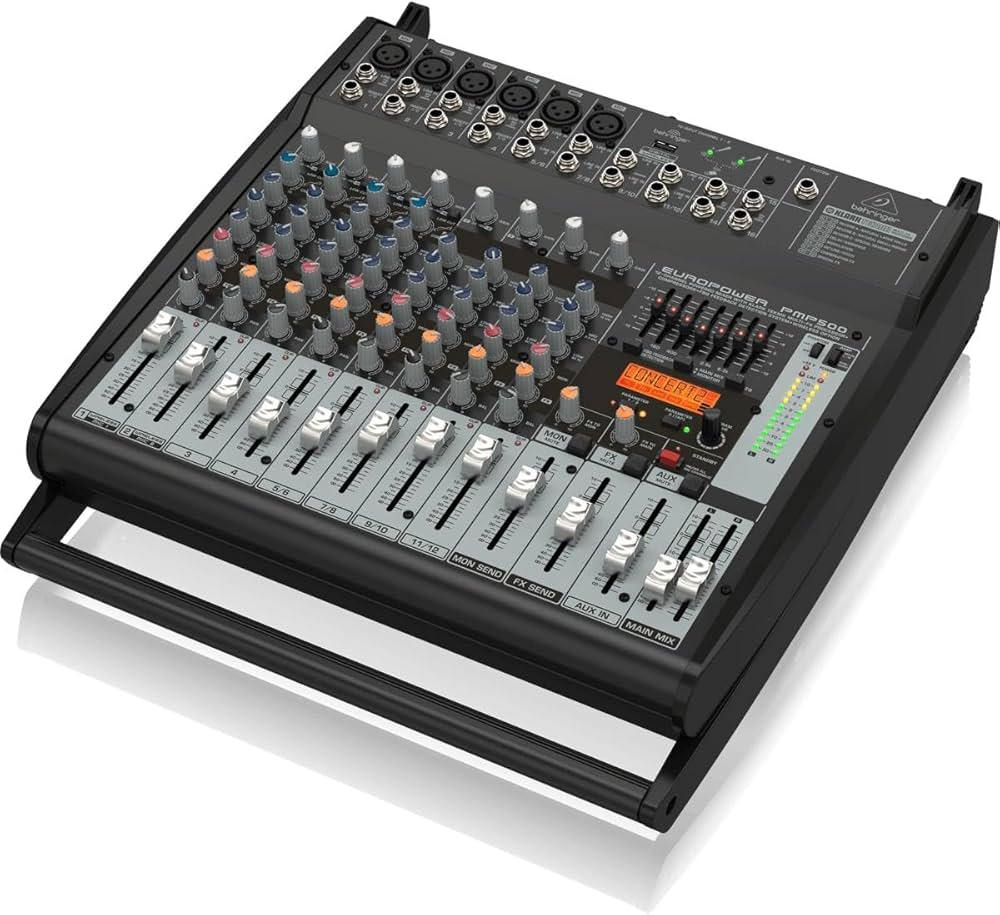 Behringer PMP500 Europower 500-Watt 12-Channel Powered Mixer