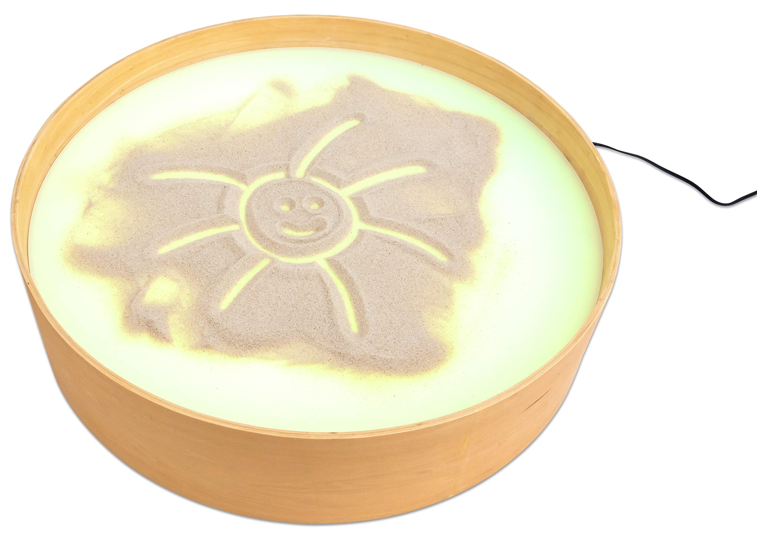 Betzold - Lichttisch, rund - Leuchttisch Lichtplatte Leuchtplatte Lichtkasten LED