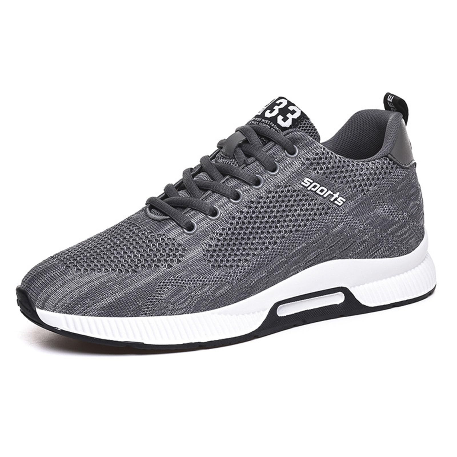 Elevator Schuhe Herren Damen Walkingschuhe Höhensteigerung Aufzug Schnürhalbschuhe Mesh Sneaker Leichte Joggingschuhe Atmungsaktiv Anzugschuhe Lace-up Sports Freizeitschuhe Lässige Casual Wanderschuhe