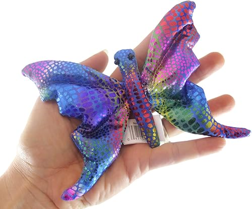 Miniatura 3 de Curious Minds Busy Bags Juego de 3 juguetes de animales rellenos de arena de mariposa  saco de arena pesado con relleno de puf de peluche  purpurina