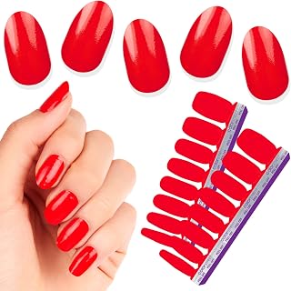 Carmine Shine Nail Strips
