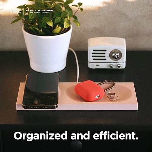 Miniatura 3 de elago Bandeja de carga compatible con cargador MagSafe, compatible con iPhone 1615141312, funda inalámbrica AirPods y otros teléfonos de carga