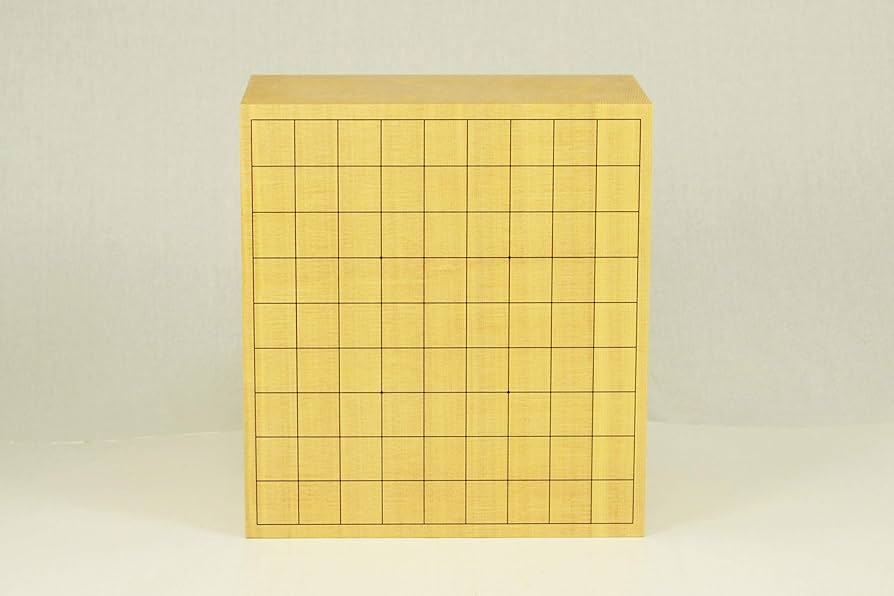 Amazon | 新榧将棋盤60号（6寸）駒+駒台セット【本つげ特上彫
