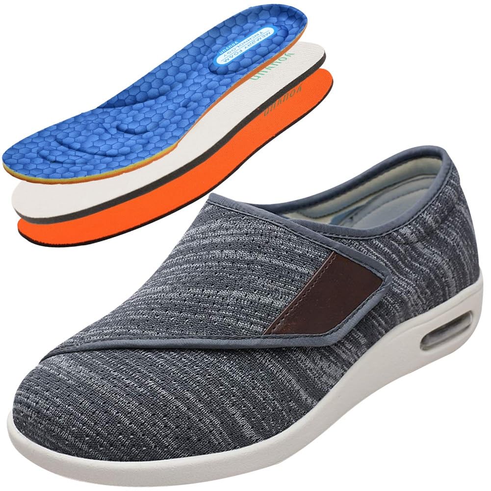 Zapatos Especiales para Juanetes Zapatillas para Diabéticos Hombres Mujer Zapatos Ajustables Zapato De Salud Cómodo Zapatillas Cerradas De Los