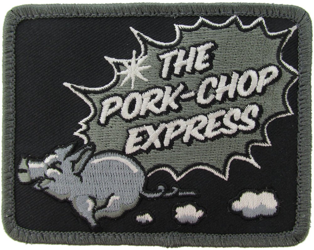 Pork Chop Express Morale Patch (SWAT (Black))