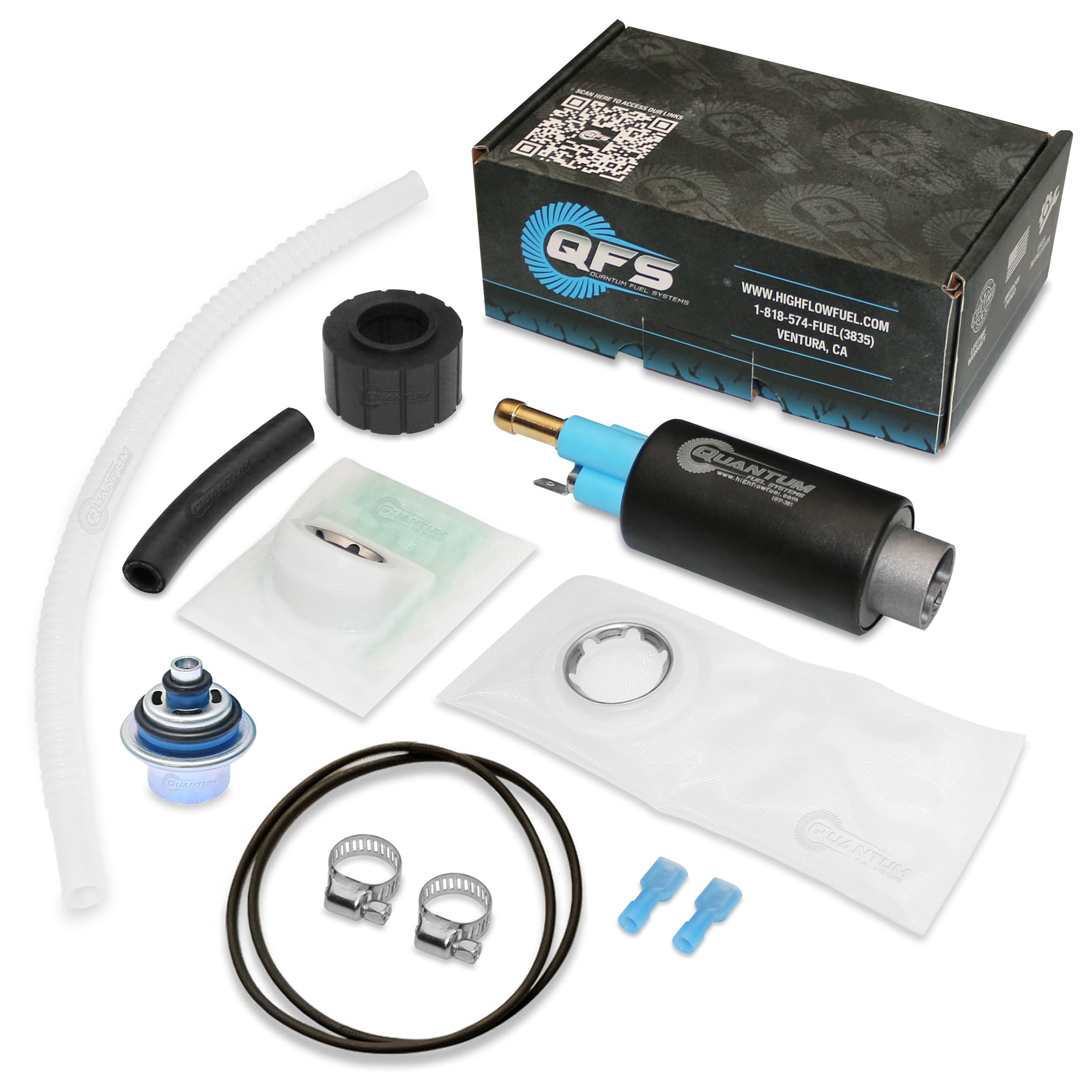 HFP-361-BUR2T2 Bue Firebolt XB9 XB12 R S XB9R / Lightning X1 / Thunderbolt S3 / Ulysses XB12 12X / XB9 S SX Lightning 2003-2010 Motorcycle Fuel Pump with Enhanced Installation Kit