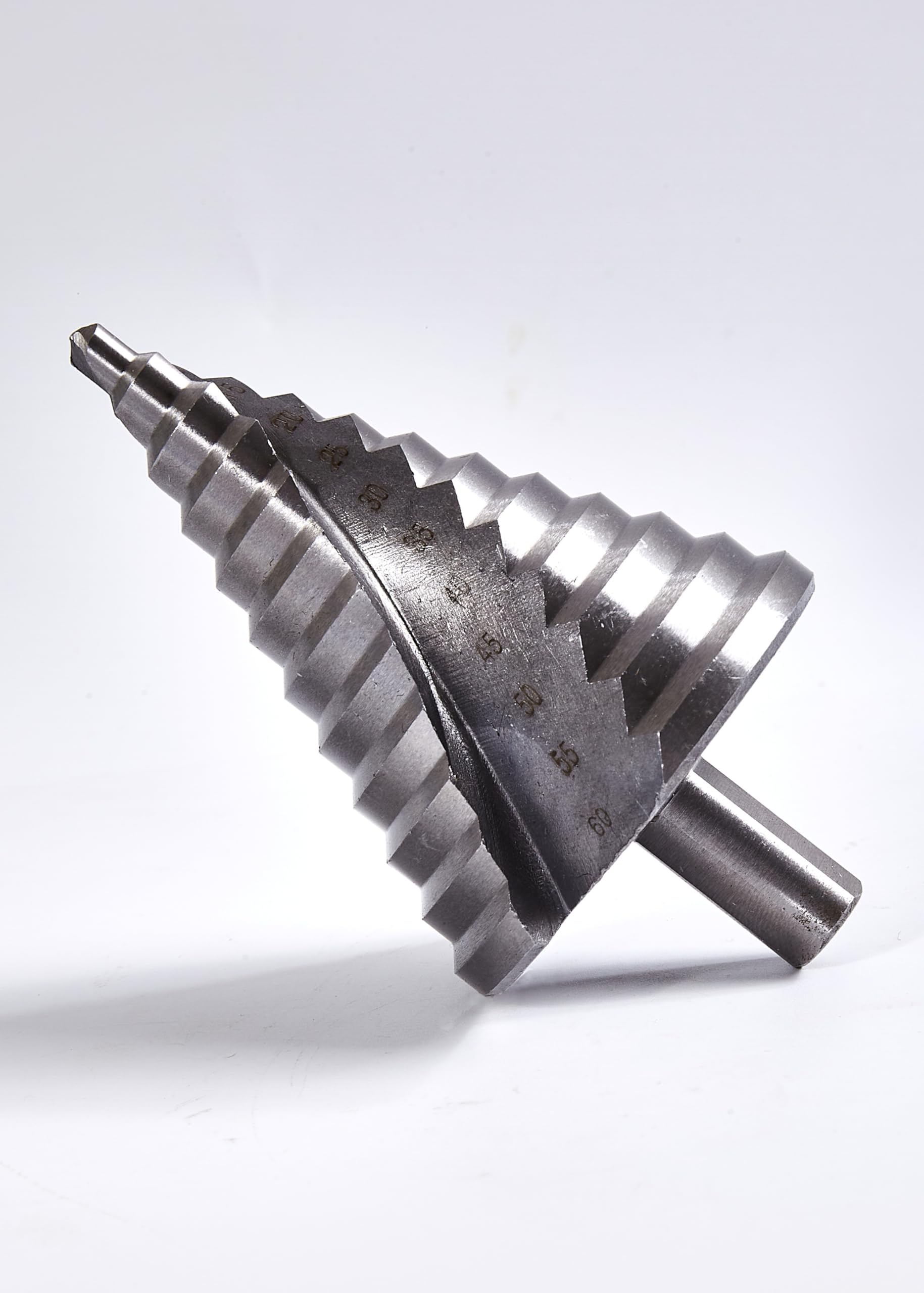 SATARGO Hole Cutter Tool Step Drill Bit, 6-60mm, HSS Cone Spiral Drill Bit for Metal Wood, PVC and Plastics