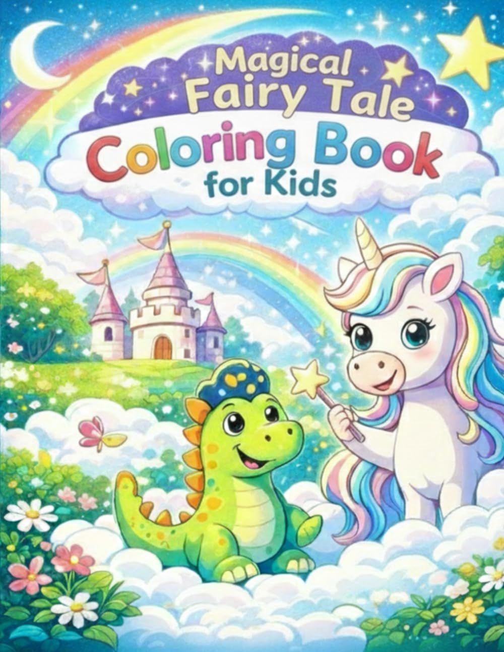 Magical Adventures Coloring Book for Kids Ages 4-7: Magical Adventures Coloring Book for Kids Ages 4-7 years