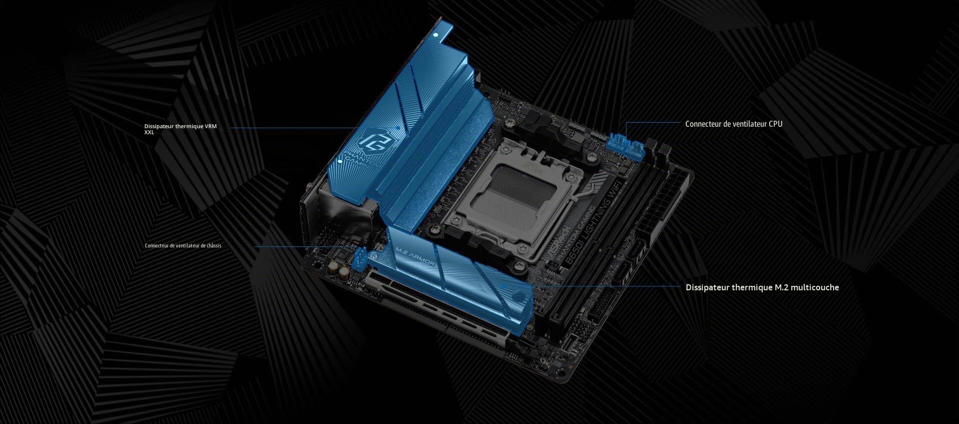 ASROCK B650I Lightning WiFi DDR5 AM5