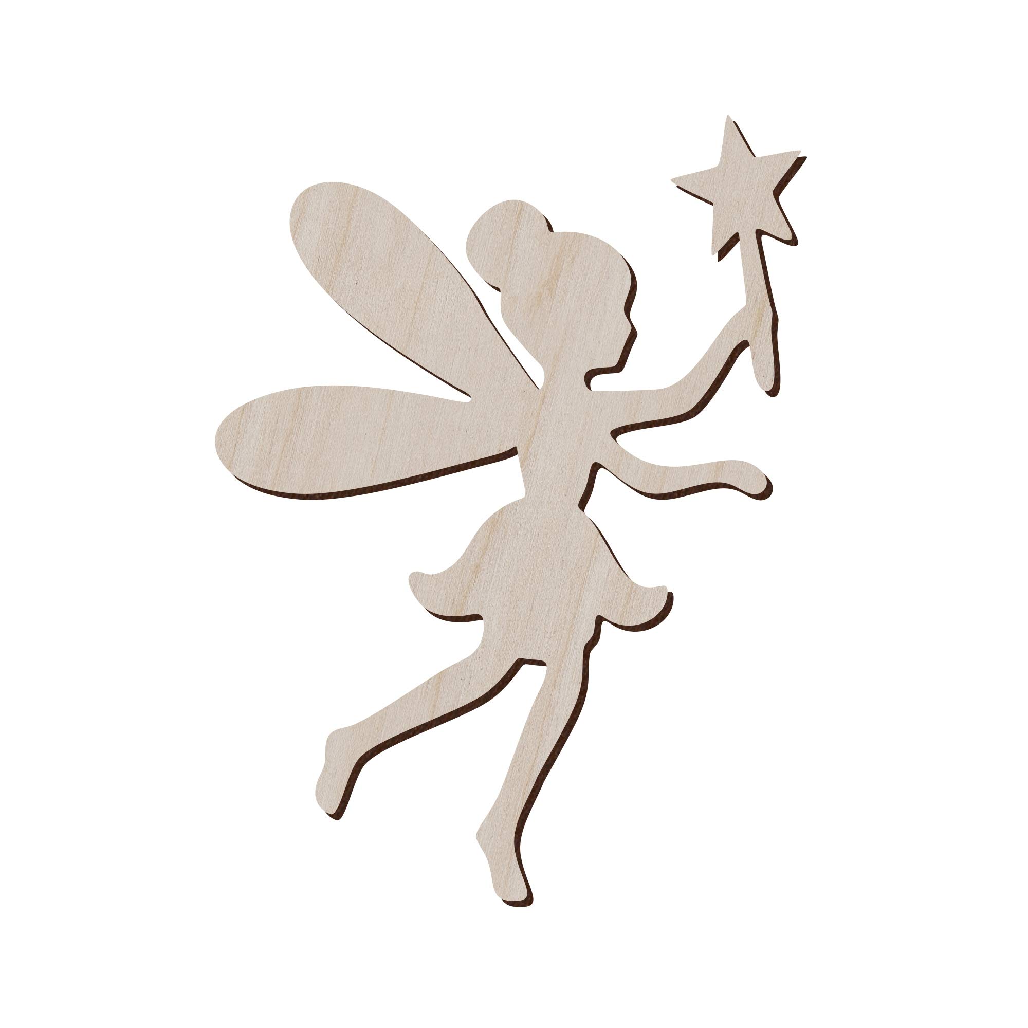 Decorazioni Giardino Fate In Truciolato Laser - Sagome 14x15cm Per Artigianato, Fai-Da-Te E Progetti Creativi - Foto 6