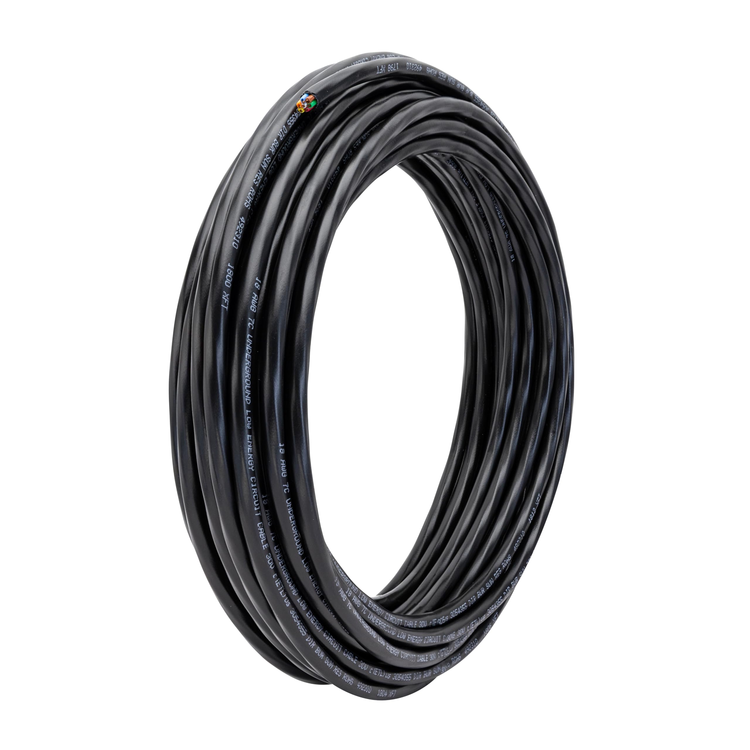 Orbit 57088 Cable eléctrico para electroválvulas 7 Hilos- 30 metros
