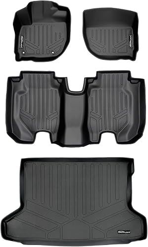 Miniatura 9 de MAXLINER Alfombrillas de tercera fila para Honda Pilot 2016-2022 2-Negro -,3-Negro -,4-Negro -,Honda (CR-V) 2012-2016,Honda (CR-V) 2017-2022,5-Negro