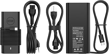 New Slim 65W+90W USB C Laptop Charger Compatible with Dell XPS,Latitude 3000 5000 Series Dell in-spiron and More