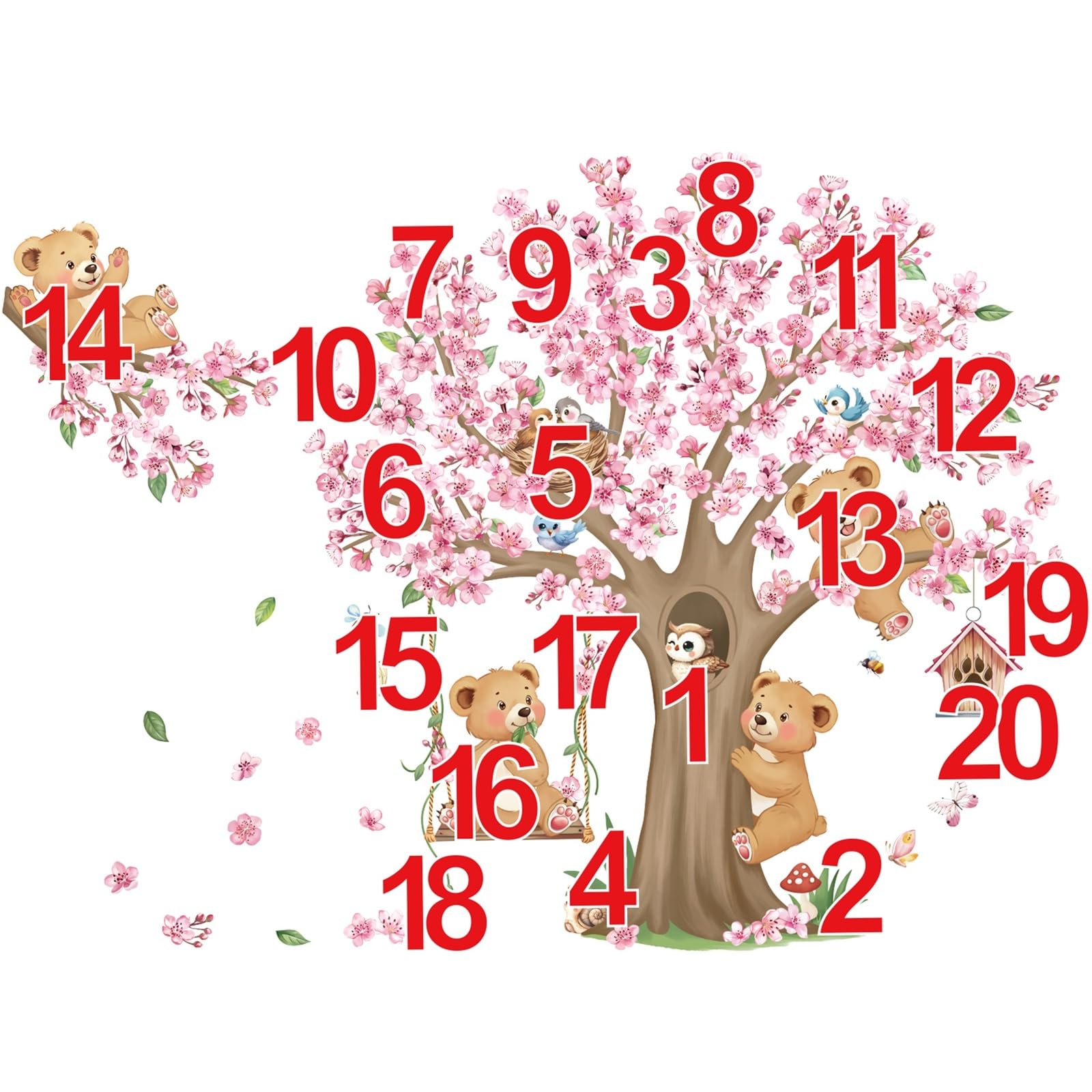 Muursticker boom babykamer 100 designs