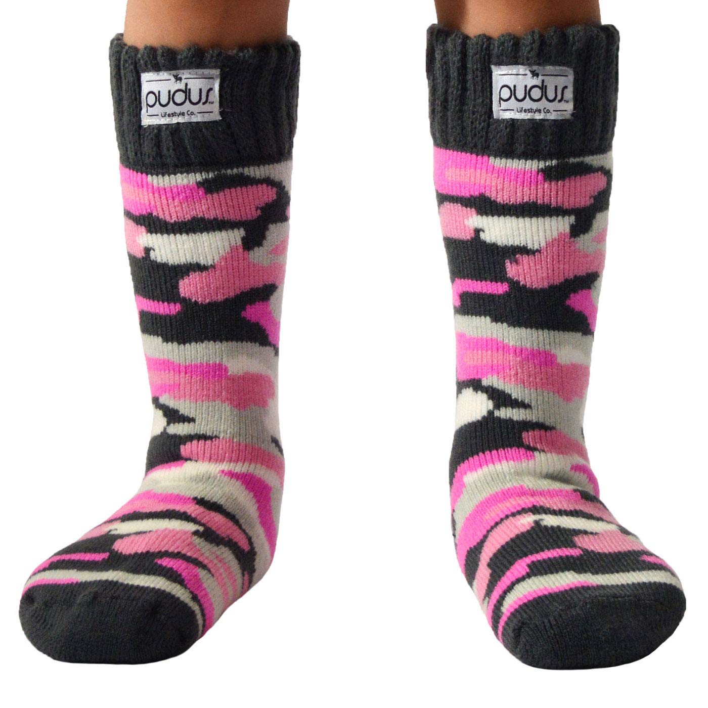 Pudus kids (4-7 years) tall cozy winter boot Socks