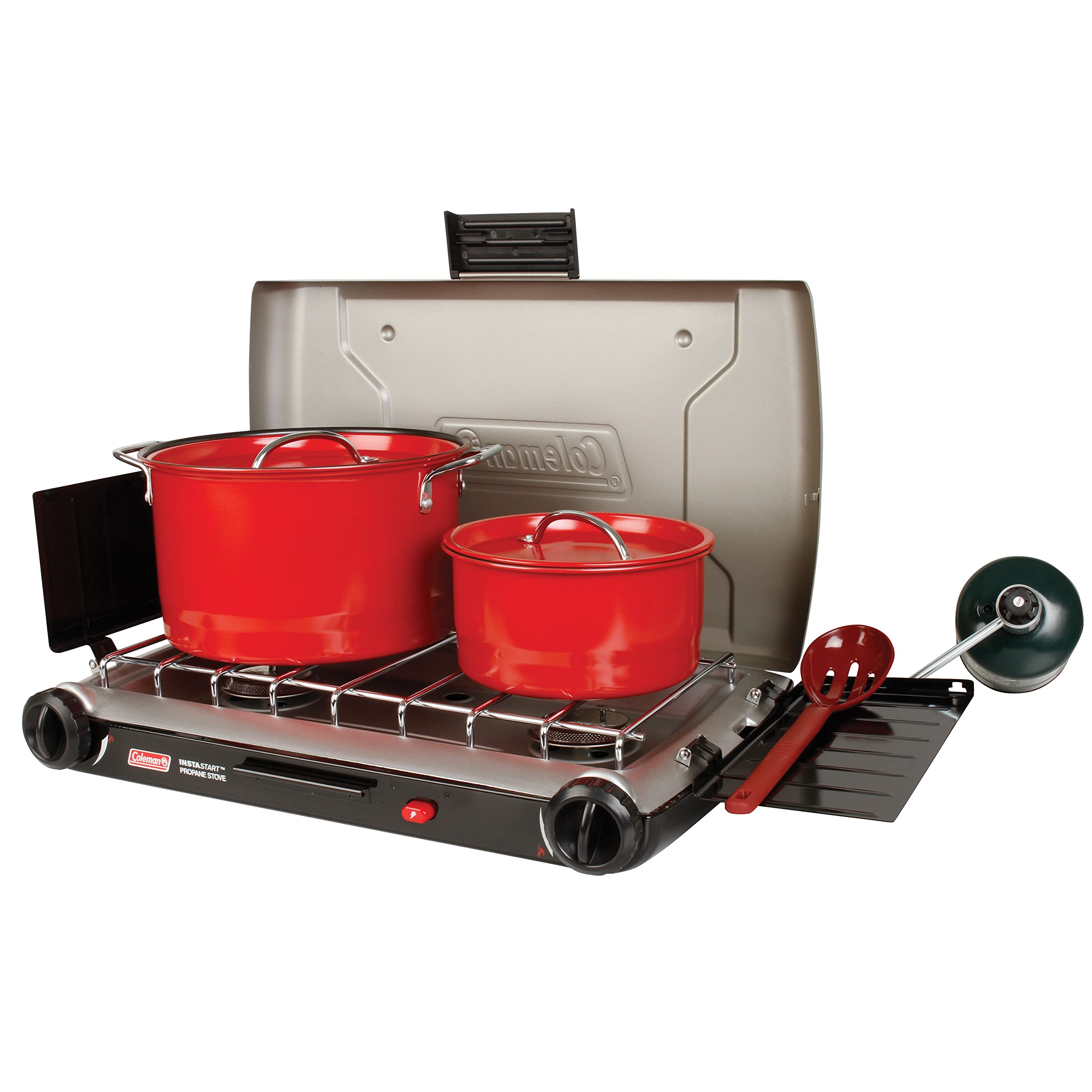 値下げ　ColemanCAMPSTOVE(赤) Coleman® Camp Propane Stove : Amazon.ca: Sports & Outdoors