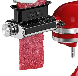 Meat Tenderizer Attachment for Kitchenaid Mixers, 3 Thickness Settings,Steak Cuber Processor Accessories for Kitchen aide,Dishwasher Safe, Black - Amazon product rated Grade A