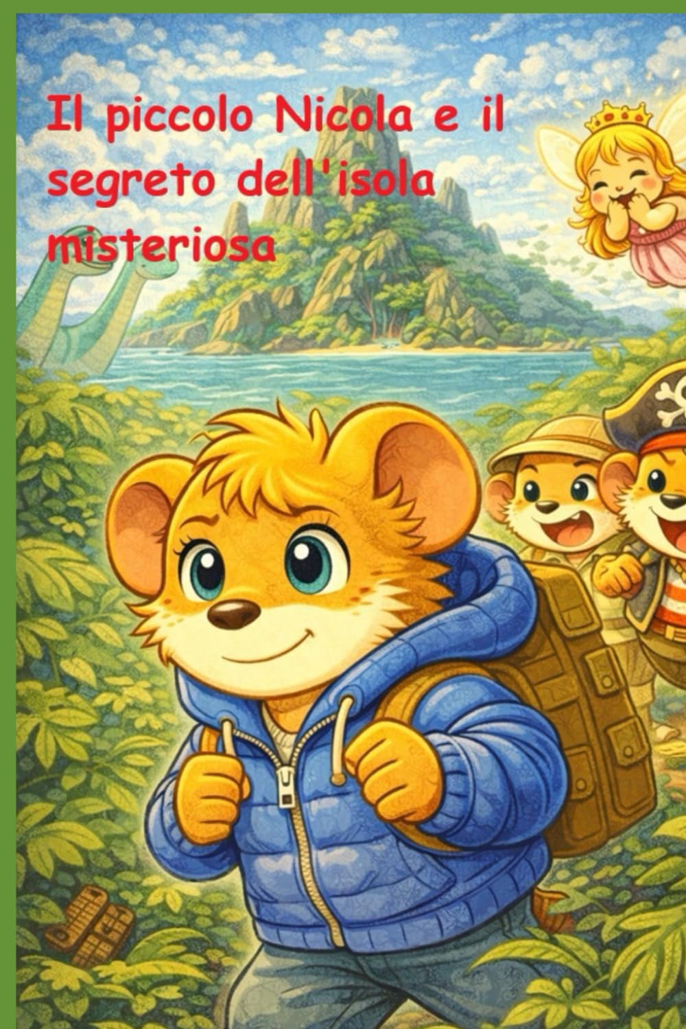 Il piccolo Nicola e il tesoro dell'isola misteriosa: Le avventure del giovane giornalista esploratore di Milanopoli