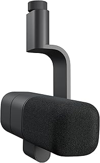 Logitech G Yeti Studio Active Dynamic XLR Broadcast Microphone for Gaming, ClearAmp Active Preamp, Dual-Diaphragm Capsule, Internal Shockmount - Black Microphone