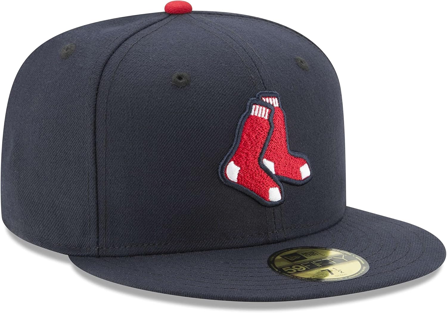 Miniatura 3 de New Era 59FIFTY Boston Red Sox Navy MLB 2017 Auténtica Colección En Campo Alternate Gorra