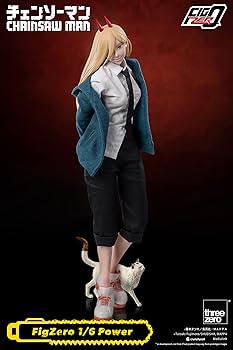 Amazon.co.jp: THREEZERO チェーンソーマン フィグゼロ パワー 1/6