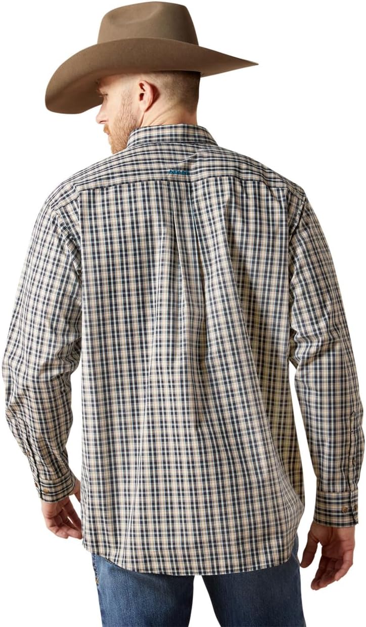 ARIAT Men Pro Series Tex Classic Fit Shirt Black - Image 2