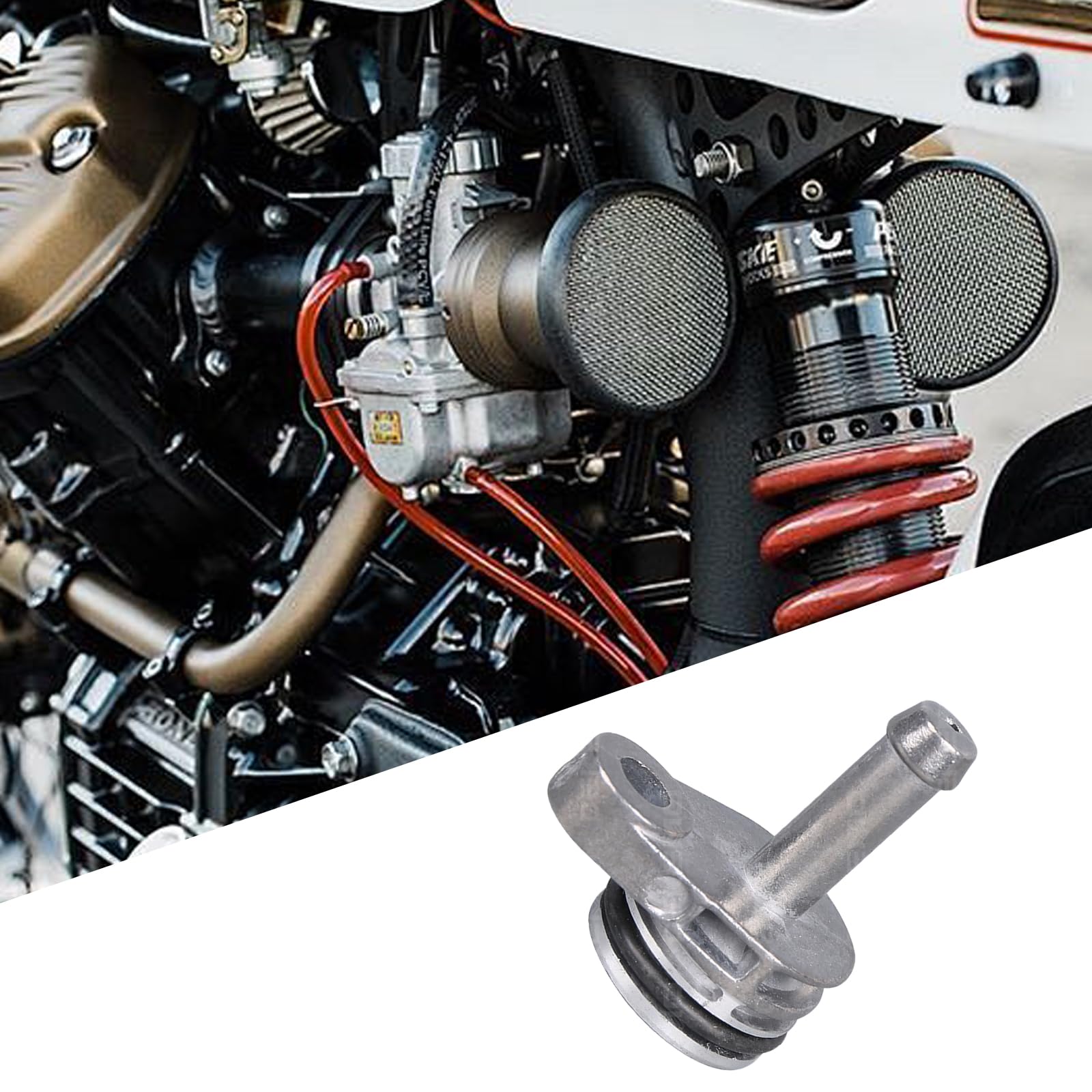 Long Lasting Leak Proof Cylinder Head Water Hose Adapter Connector for Multiple Vehicle Types Emergencies Repairs