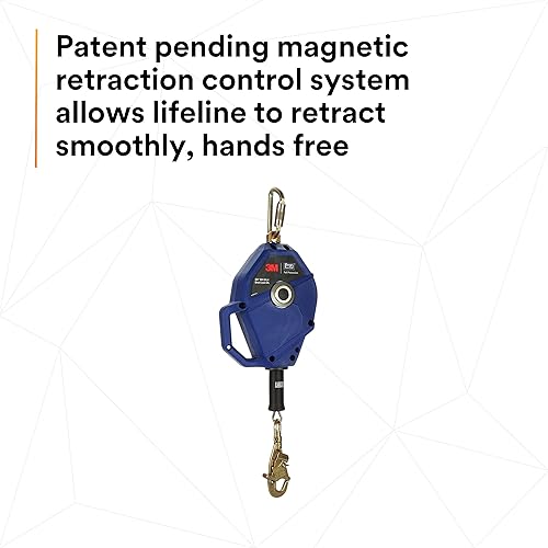 Miniatura 8 de 3M DBI-SALA Smart Lock Autoretráctil Lifeline 3503803, cable galvanizado, azul, 20 pies (19.7 ft) 1 Ea/Case