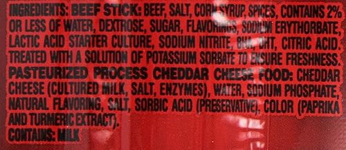 Miniatura 11 de Jack Link's Original Beef & Cheese Combo, Classic Snack Pack, Made with 100% Beef and Real Wisconsin Cheese, 8g protein, Great Stocking Stuffers,