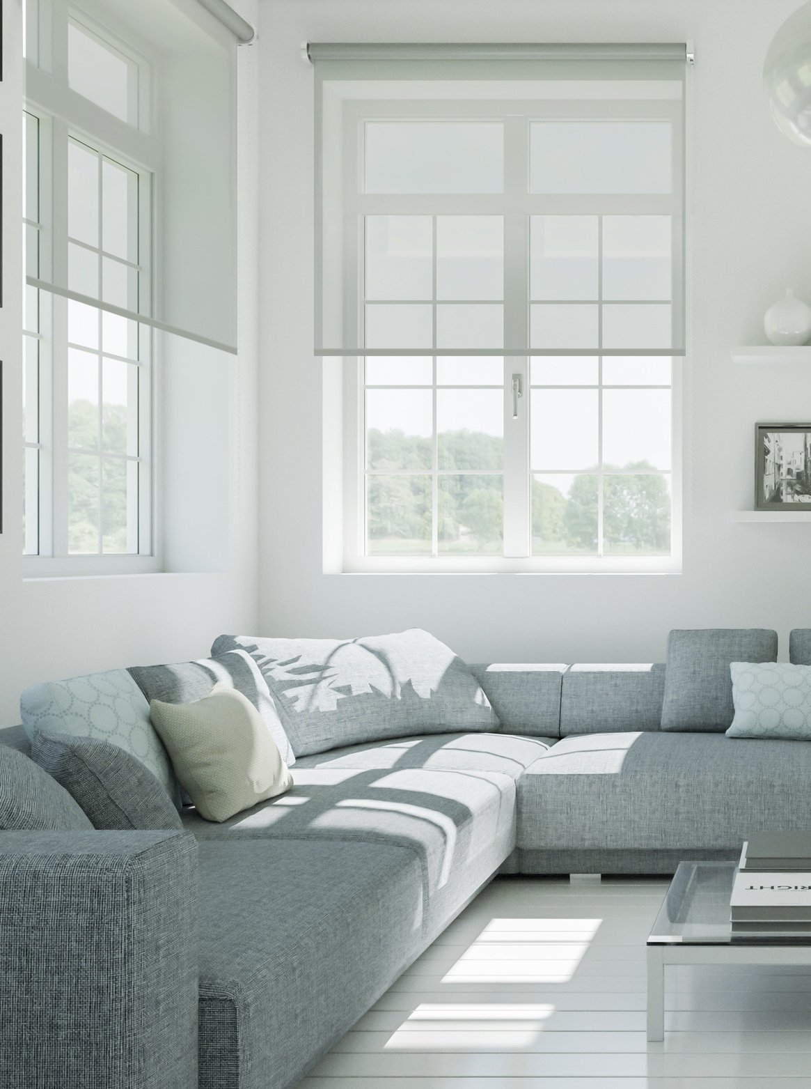 Estores Collection Tenda a rullo Screen Grigio size is not in selection IT