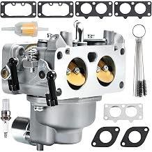 Carburetor 15004-1010 with Gaskets for Kawasaki FH641V FH661V FH721V FX850V 22 HP Engine Carb Replaces 15004-7024, 15004-0757, 15004-1005