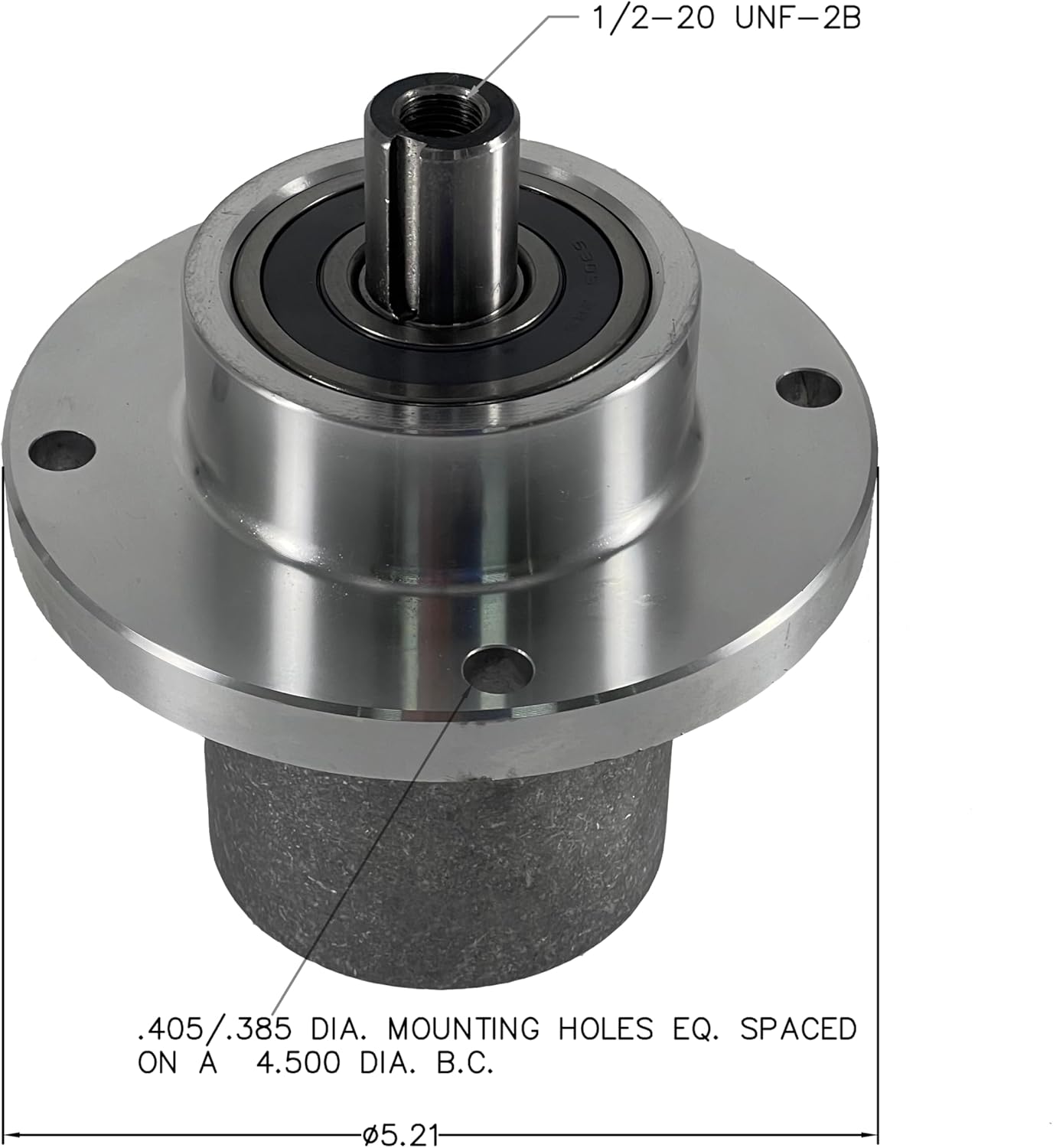 Spindle Assembly for Bad Boy 42 48 54 inch MZ Magnum Zero Turn Mower 037-2050-00 037-2000-00